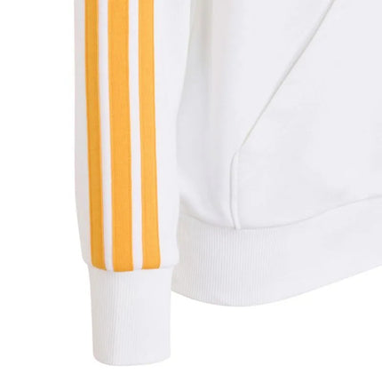 „adidas Real Madrid“ vaikiškas džemperis su gobtuvu, baltas, KG2953