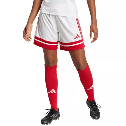 adidas Squadra 25 moteriški šortai balti ir raudoni JJ0020