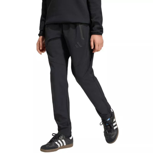 adidas Tiro 26 Kelioninės Austos Vaikų Kelnės Juodos JM5556