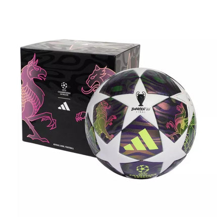 adidas UCL 25/26 Final League Box Čempionų lygos futbolo kamuolys JX9101