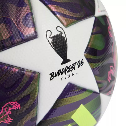 adidas UCL 25/26 Final League Box Čempionų lygos futbolo kamuolys JX9101