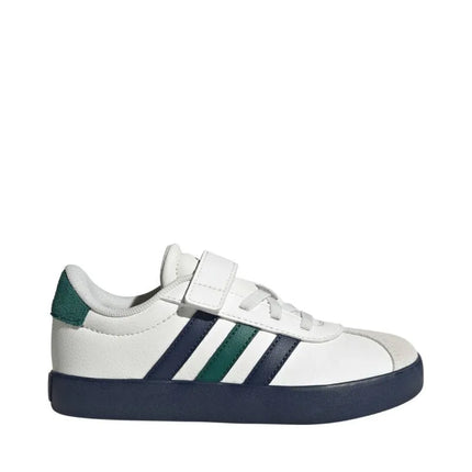 Adidas VL Court 3.0 riedlentininkų bateliai vaikams, balti, IH3957