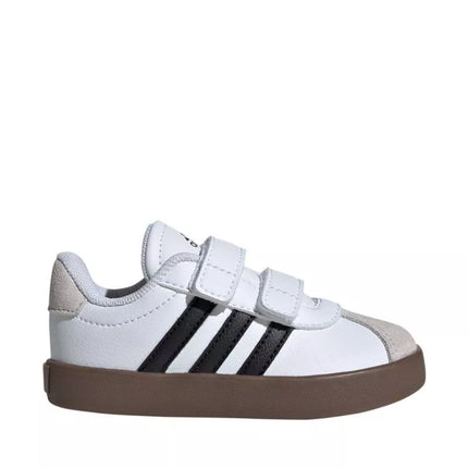 Adidas VL Court 3.0 vaikiški batai riedlenčių sportui, balti ir pilki, ID9157