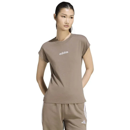 adidas W Essentials Linear marškinėliai KF8372