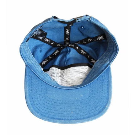 Air Jordan Flight Pro Nestruktūrinė Industria Mėlyna Snapback Kepurė - FV5300-457