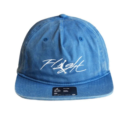 Air Jordan Flight Pro Nestruktūrinė Industria Mėlyna Snapback Kepurė - FV5300-457