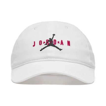 Air Jordan Jan Curve Brim vaikiška balta beisbolo kepuraitė – 9A0569-001