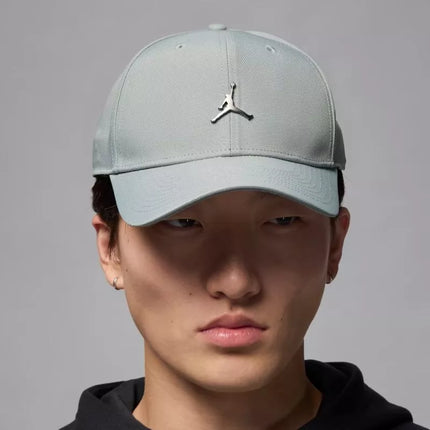 Air Jordan Rise Struktūrinė Metalinė Jumpman Kepuraitė Pilka - HM5750-077