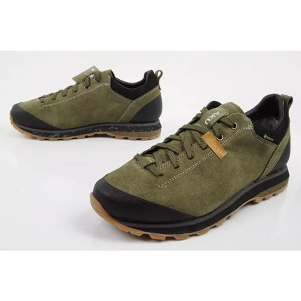 Aku Bellamont Gore-Tex vyriški patvarūs trekingo batai, šviesiai žali