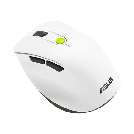 ASUS MD105 belaidė pelė, Volt Green spalvos, 2400 DPI, dviejų režimų belaidis ryšys: 2,4 GHz ir Bluetooth