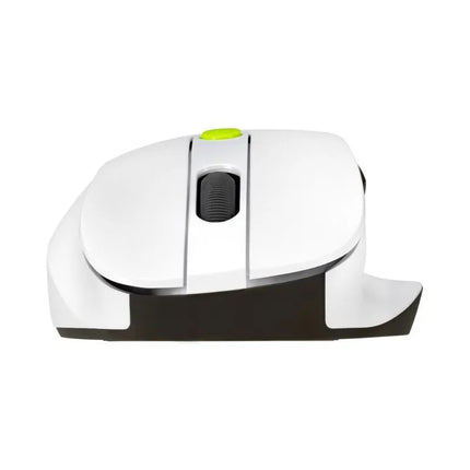 ASUS MD105 belaidė pelė, Volt Green spalvos, 2400 DPI, dviejų režimų belaidis ryšys: 2,4 GHz ir Bluetooth