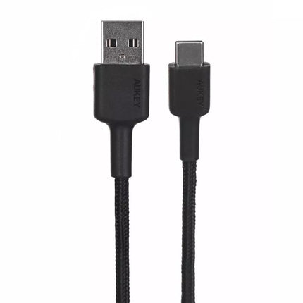 AUKEY CB-CD30 USB-C QC PD Kabelis 0.9m 3A Nailoninis