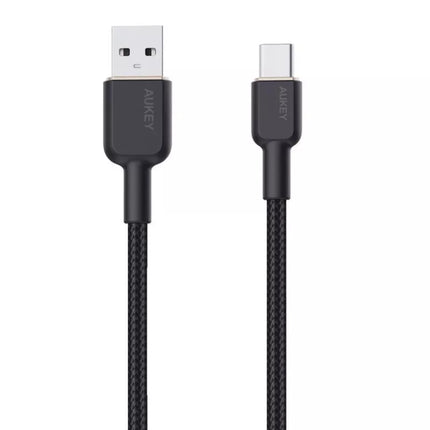 AUKEY CB-NAC1 USB-C QC PD Kabelis 1m 3A 60W Nailoninis
