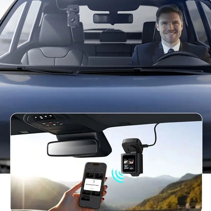 Automobilinė vaizdo kamera Baseus PrimeTrip VD1 Pro 4K - juoda