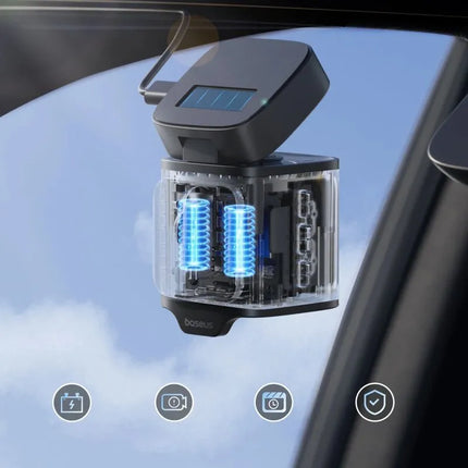 Automobilinė vaizdo kamera Baseus PrimeTrip VD1 Pro 4K - juoda