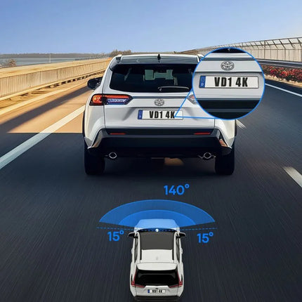 Automobilinė vaizdo kamera Baseus PrimeTrip VD1 Pro 4K - juoda