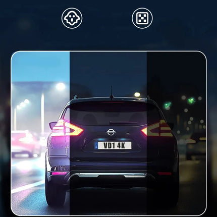 Automobilinė vaizdo kamera Baseus PrimeTrip VD1 Pro 4K - juoda