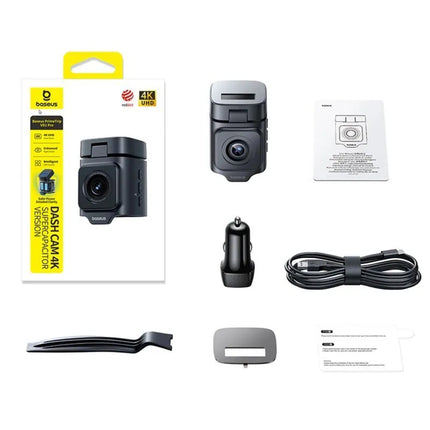 Automobilinė vaizdo kamera Baseus PrimeTrip VD1 Pro 4K - juoda