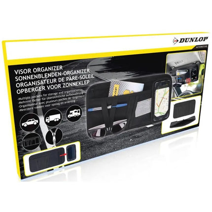 Automobilio skydelio nuo saulės laikymo organizatorius DUNLOP