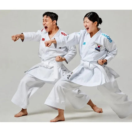 Baltas kimono diržas - MTX Karate WKF | MOOTO