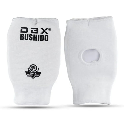 Baltosios karatė pirštinės DBX Bushido DBX-KM