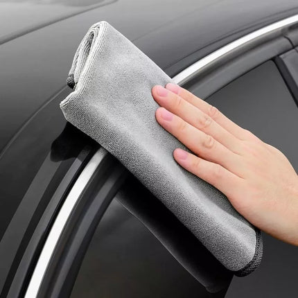 Baseus 2 x Mikropluošto Automobilio Džiovinimo Rankšluostis 40cm x 40cm Pilkas (CRXCMJ-0G)