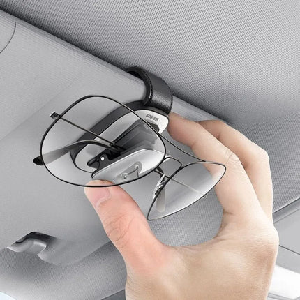 Baseus automobilinis akinių laikiklis, sidabrinis (ACYJN-B0S)