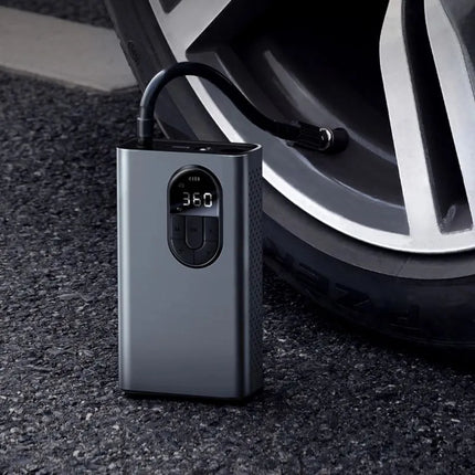 Baseus Energy Source automobilinis oro kompresorius – pilkas
