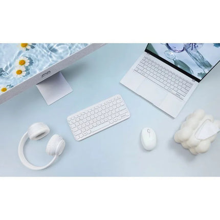 Belaidė / „Bluetooth“ pelė ASUS MD101 Fragrance, „Iridescent White“ spalvos