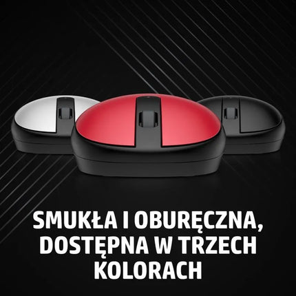 Belaidė „Bluetooth“ pelė HP 240, Empire Red, raudona ir juoda, 43N05AA