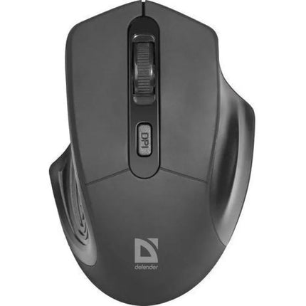 Belaidė optinė pelė Defender Datum MB-345, RF, 1600 DPI, 4 mygtukai, juoda, 52345
