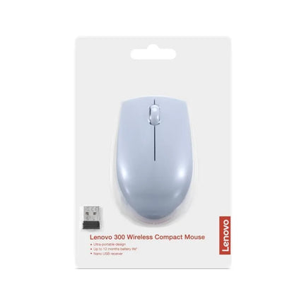 Belaidė optinė pelė Lenovo Compact 300, mėlyna