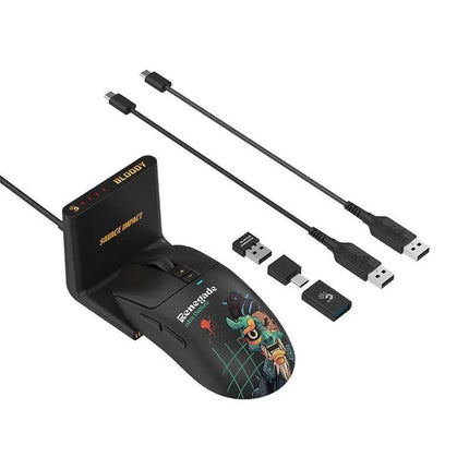 Belaidė pelė A4Tech Bloody R72 ULTRA DUO Renegade Midnight