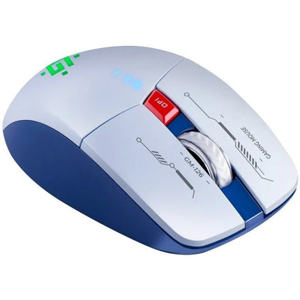 Belaidė pelė Defender GM-126 Tisa RF+BT, optinė, 1600 dpi, 6 mygtukų, balta