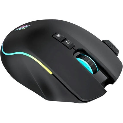 Belaidė pelė DEFENDER GM-213 THUNDER RF 1600dpi 8P, juoda
