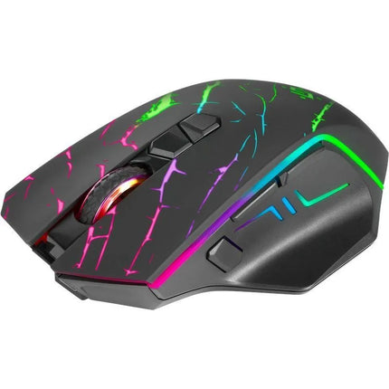Belaidė pelė DEFENDER GM-503 URAN, optinė, RF, RGB, 3200DPI, 8 mygtukai, 52503