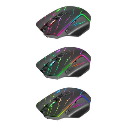 Belaidė pelė DEFENDER GM-503 URAN, optinė, RF, RGB, 3200DPI, 8 mygtukai, 52503