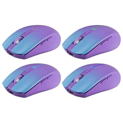 Belaidė pelė Defender Mystery Mouse MM-301 RF+BT, violetinė, 1600 dpi, 6 mygtukai