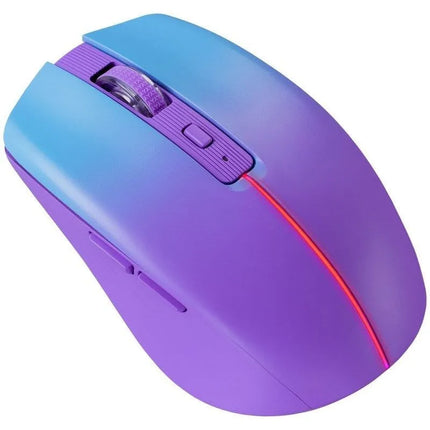 Belaidė pelė Defender Mystery Mouse MM-301 RF+BT, violetinė, 1600 dpi, 6 mygtukai