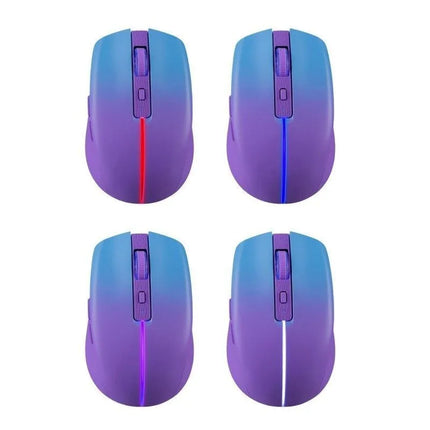 Belaidė pelė Defender Mystery Mouse MM-301 RF+BT, violetinė, 1600 dpi, 6 mygtukai