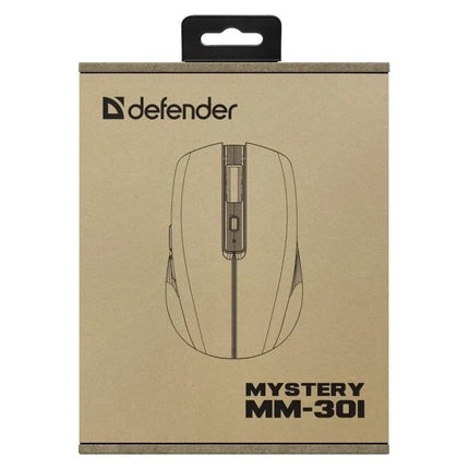 Belaidė pelė Defender Mystery Mouse MM-301 RF+BT, violetinė, 1600 dpi, 6 mygtukai