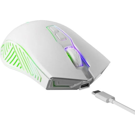 Belaidė pelė Defender Pandora GM-502 RF 3200DPI 7P, balta, 52502