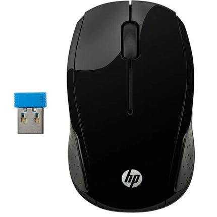 Belaidė pelė HP 200, juoda, X6W31AA
