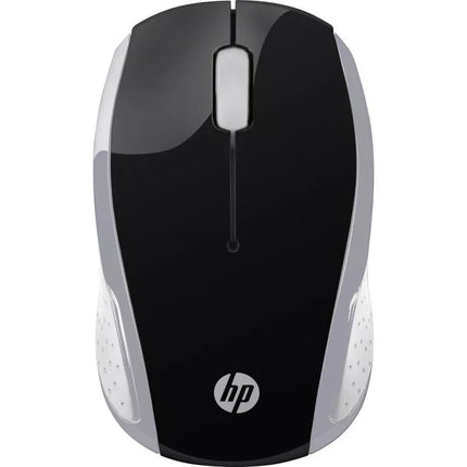 Belaidė pelė HP 200 Pike Silver, sidabrinė ir juoda, 2HU84AA
