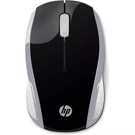 Belaidė pelė HP 200 Pike Silver, sidabrinė ir juoda, 2HU84AA