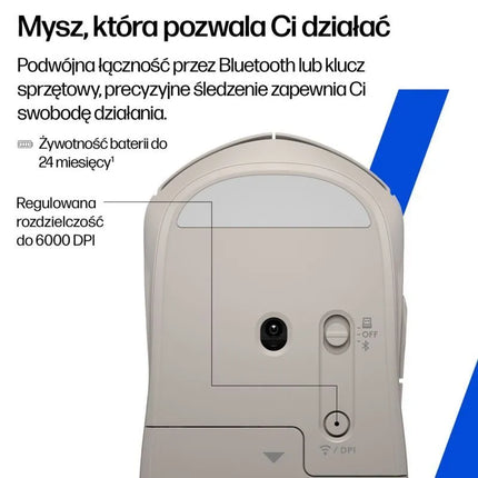 Belaidė pelė HP 400 Quiet Purple, AZ7B7AA