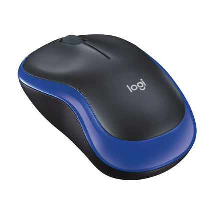 Belaidė pelė Logitech M185 910-002236 (optinė; 1000 DPI; mėlyna)
