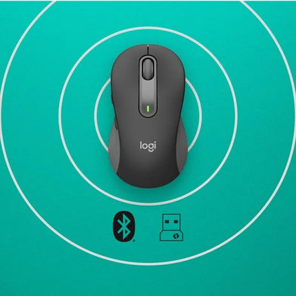 Belaidė pelė Logitech Signature M650, grafito spalvos