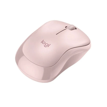 Belaidė tyli kompiuterio pelė Logitech M240, rožinė