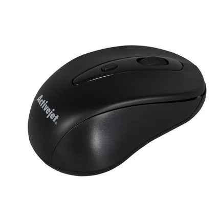 Belaidė USB pelė Activejet AMY-213 (optinė; 1600 DPI; juoda)